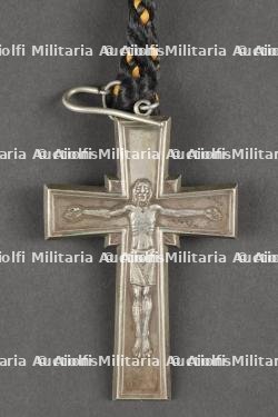 Croix Pectorale modèle 1953 d'Aumonier Catholique. Pectoral cross model 1953 Catholic chaplain — photo 2