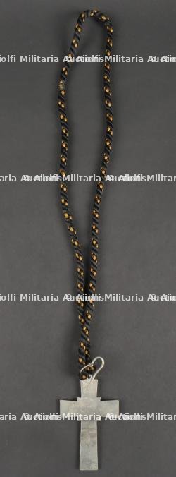 Croix Pectorale modèle 1953 d'Aumonier Catholique. Pectoral cross model 1953 Catholic chaplain — miniature 3