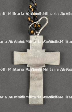 Croix Pectorale modèle 1953 d'Aumonier Catholique. Pectoral cross model 1953 Catholic chaplain — miniature 4