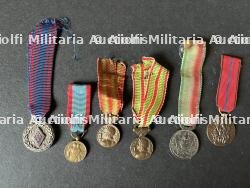 FRANCE MINIATURES COMMEMORATIVES 1 ET 2 GM. France First and Second World War Commemorative Miniatures