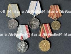 URSS 1941,1945 MEDAILLES. USSR 1941–1945 Medals