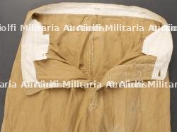 Pantalon et ceinture prisonnier français. French prisoner trousers and belt — photo 7