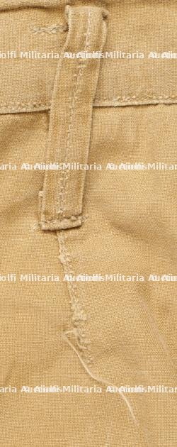 Pantalon et ceinture prisonnier français. French prisoner trousers and belt — miniature 12