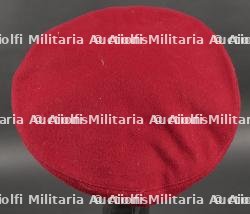Béret rouge parachutistes en 3 parties. Red beret paratroopers three piece — photo 5