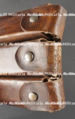 Porte chargeurs PM fabrication Extrême Orient. SMG magazine pouch Far East manufacture — miniature 7