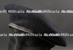 Beret Bleu marine en 3 Parties. Navy blue beret three piece