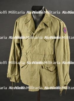 Veste M-43 de la 30ème Division d'infanterie US.