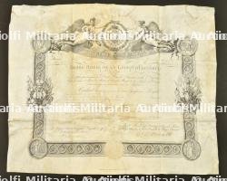 Brevet d'officier de l'ordre Royal de la Légion d'Honneur et Autorisation de port de l'Ordre du Lys — photo 11