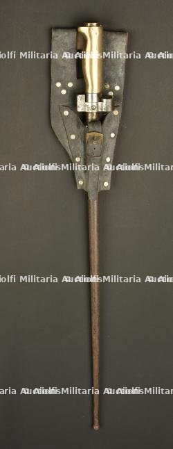 Baïonnette Rosalie modèle 1886 sans quillon avec porte fourreau riveté