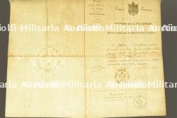 Diplôme de la médaille de l'Expedition de la Mer Baltique de 1854 — photo 3