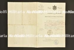 Diplôme de la médaille de l'Expedition de la Mer Baltique de 1854 — miniature 4