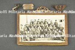Photo, gourmette et insigne d'un résistant Compagnie Loulou des FFI