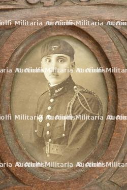 Cadre artisanal avec photo d'un aérostier — miniature 4