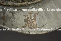 Casque Adrian 15 Artillerie avec plaque Soldat de la Grande Guerre — miniature 2