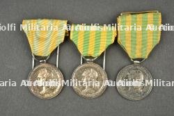 Lot de 3 médailles du Tonkin Chine Annam 1883-1885 — photo 1