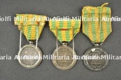 Lot de 3 médailles du Tonkin Chine Annam 1883-1885 — photo 2