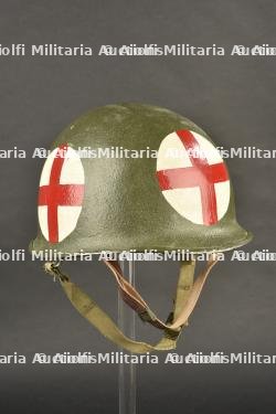 Reproduction de casque infirmier US.