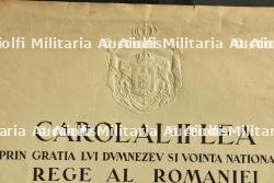 Lot de 2 diplomes de médailles grecque et roumaine de l'inspecteur principal de police Henri Herpeux — miniature 7