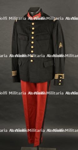 Uniforme d'un commandant d'infanterie