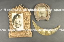 Lot de 2 portes photo de soldats des Chars de Combat — photo 1