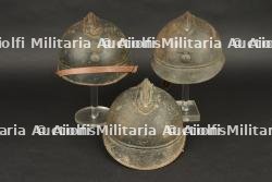 Lot de 3 casques Adrian modèle 1915