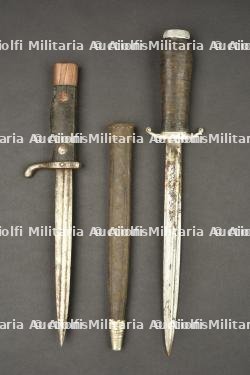 Lot de 2 poignards de tranchée à partir de baïonnettes allemandes S98 — photo 1