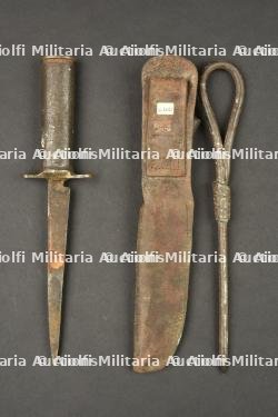 Poignards de tranchée artisanaux type clou et couteau — photo 3