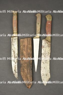Lot de 3 poignards de tranchée type couteaux civils — miniature 4