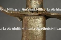 Poignard artisanal sur base d'un sabre d'officier allemand — photo 2