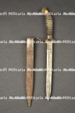 Poignard artisanal sur base d'un sabre d'officier allemand — photo 7