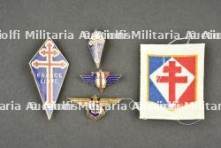 Lot d'insignes FFL FAFL