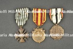 Lot de 3 médailles 1940 Croix de Guerre, Dunkerque et Gembloux — photo 3