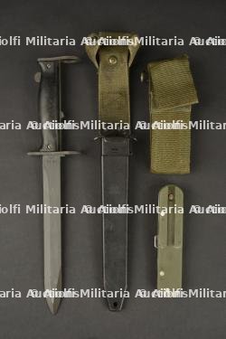 Casque français F1 et gilet pare éclats camouflage désert, lunettes et baïonnette Famas — photo 12