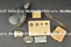 Lot d'objets du soldat allemand 1ère guerre