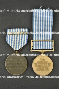Deux médailles de Corée ONU du Bataillon de Volontaires Belges — miniature 2
