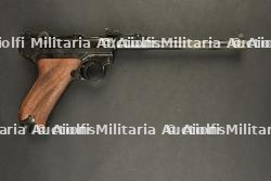 Etui de pistolet long avec réplique de Luger P08 artillerie — miniature 2