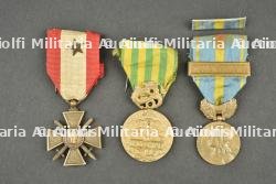 Lot de Médailles Indochine et Suez