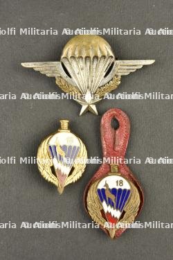 Insignes du 18e régiment d'infanterie parachutiste de choc et brevet parachutiste — photo 3