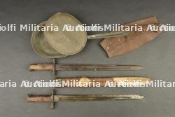 Lot baïonnettes et équipement US 1917