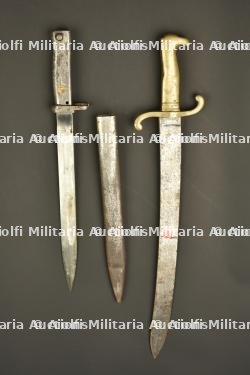 Baîonnette Ersatz et Glaive M1864 du 109e Badois