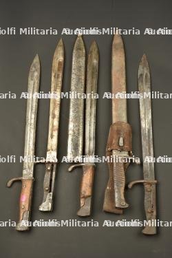 Lot de 5 baïonnettes allemandes 98-05