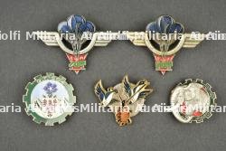 Lot de 5 insignes livraison et transport aériens