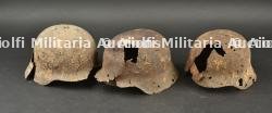 Coques de casque allemand.