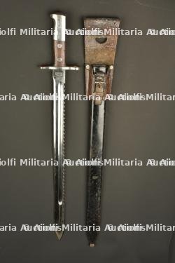 Suisse Baïonnette modèle 1914 avec porte fourreau