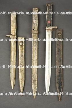 Turquie lot de 3 baïonnettes ersatz allemandes