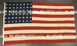 Drapeau US provenant de Fougères.