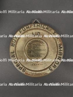 Heliographe anglais ww2 dans sa sacoche avec trépied. British WW2 heliograph in its carrying case with tripod — miniature 16