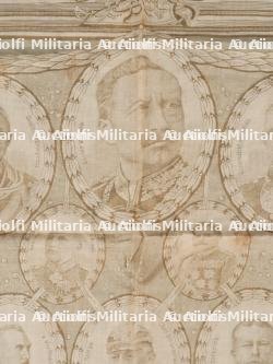 Lot de deux mouchoirs patriotiques allemands. Pair of German Patriotic Handkerchiefs — miniature 12