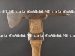 Pic hache allemand avec son harnais cuir. German Pickaxe with Leather Harness — photo 8