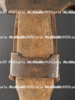 Pic hache allemand avec son harnais cuir. German Pickaxe with Leather Harness — photo 10
